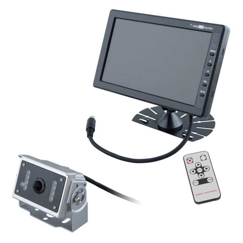 GX-111AHD 超広角AHDカメラ&7インチ高精細AHDモニターセット