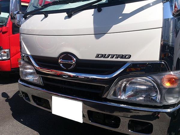 日野自動車 エアループ デュトロ メッキ グリル 標準キャブ用 2