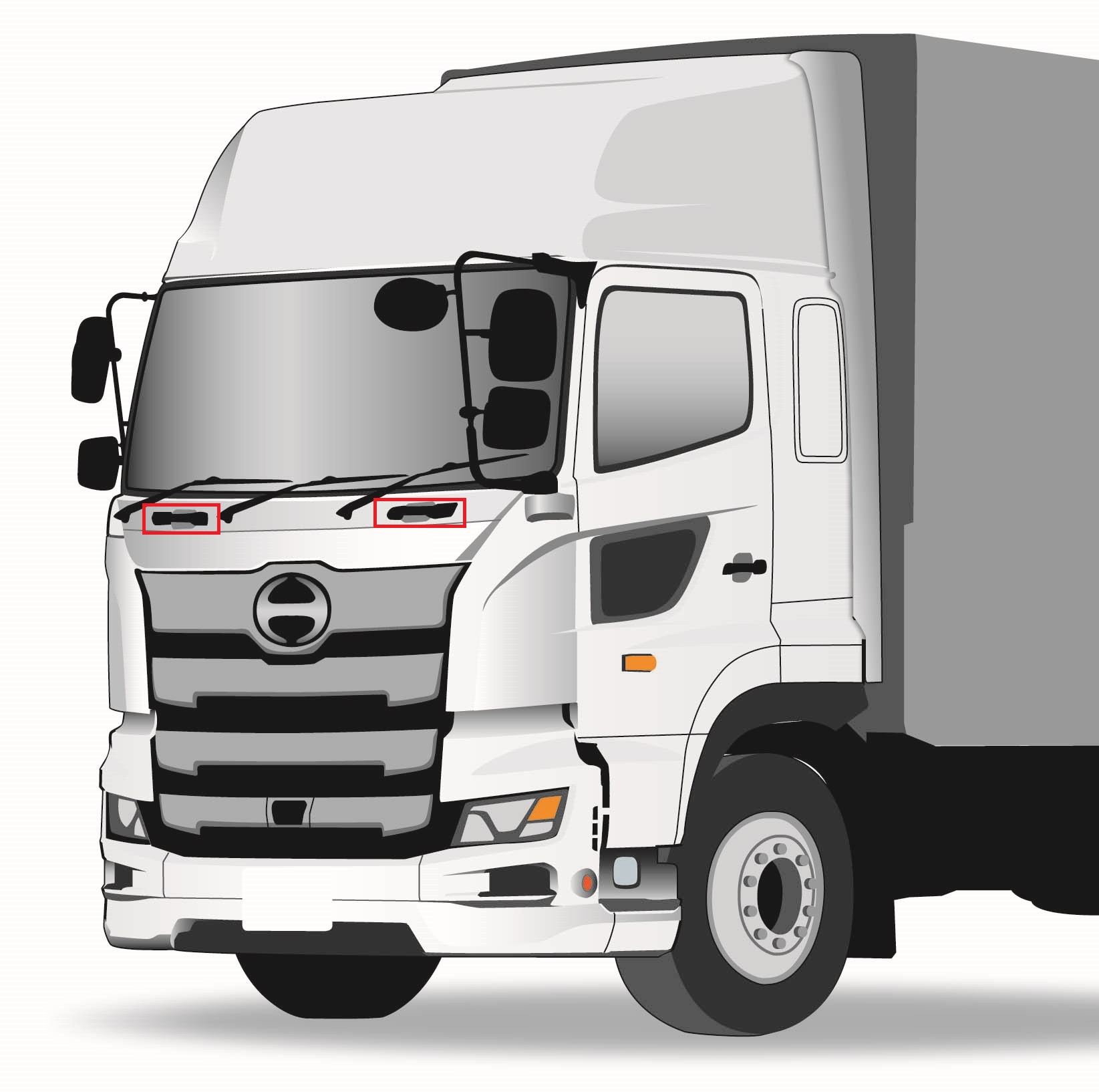 フロントグリップR/Lセット 17'プロフィア用 |  大阪のトラックショップＫＥＮＺはトラックパーツ、トラック用品、トラック部品の通販などトラック用品専門店