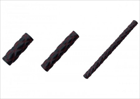 モコモコ グリップカバー COMBI調  Wステッチ　各サイズ　赤糸/黒糸