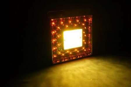 【車検対応】JB角型LEDテール単体　【赤/赤・橙】補修用