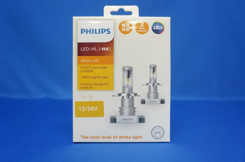 PHILIPS(フィリップス)ヘッドランプ用 LED バルブ H4 | 大阪のトラック